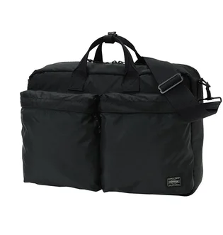 Porter by Yoshida Force 3Way Briefcase (Schwarz)
