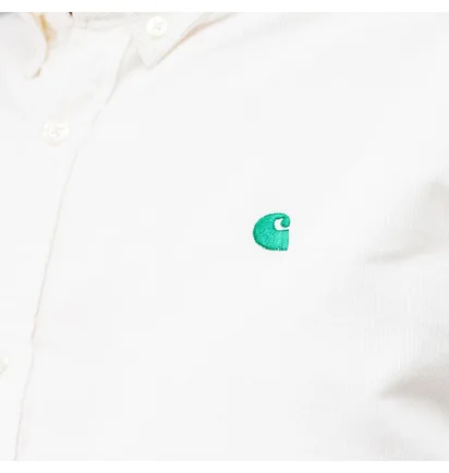 Carhartt WIP Madison Fine Cord Shirt (Cream)