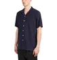 Edmmond Studios Terry Short Sleeve Shirt (Navy)