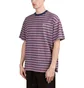Brain Dead 94 Striped T-Shirt (Rose / Multi)
