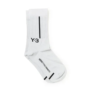 adidas Y-3 Classic Crew Socks (Hellgrau / Schwarz)