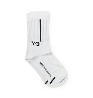 adidas Y-3 Classic Crew Socks (Hellgrau / Schwarz)