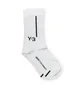 adidas Y-3 Classic Crew Socks (Hellgrau / Schwarz)