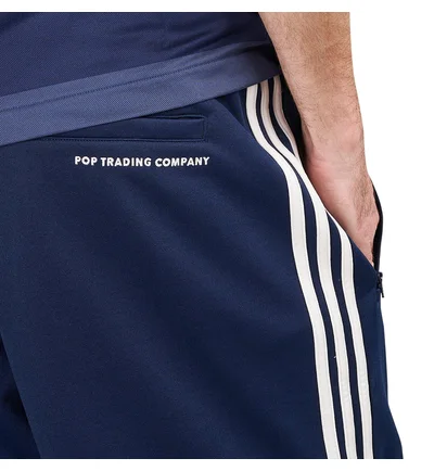 adidas x Pop Trading Company Bauer Track Pants (Navy / Weiß)