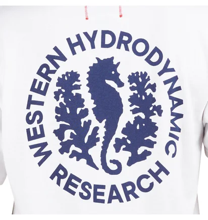Western Hydrodynamic Research Seahorse Tee (Weiß)