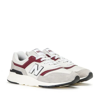 New Balance CM997 HXN (Weiss / Grau / Rot)