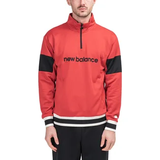 New Balance MT93545 REP Athletics Stadium Pullover (Rot / Schwarz)