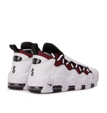 Nike Air More Money (Weiß / Schwarz / Rot)