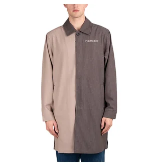 Pleasures Raid Long Jacket (Beige / Grau)