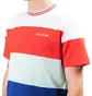 Aimé Leon Dore Striped Ribbed Collar Tee (Weiß)