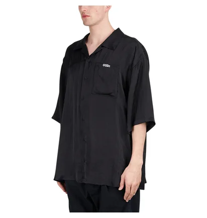 032c Inverted Bowling Shirt (Schwarz)