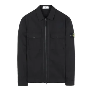 Stone Island Canvas Overshirt (Schwarz)