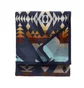 Pendleton Blanket Robe Diamond Peak (Navy / Multi)