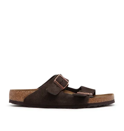 Birkenstock Arizona Soft Footbed Suede (Braun)