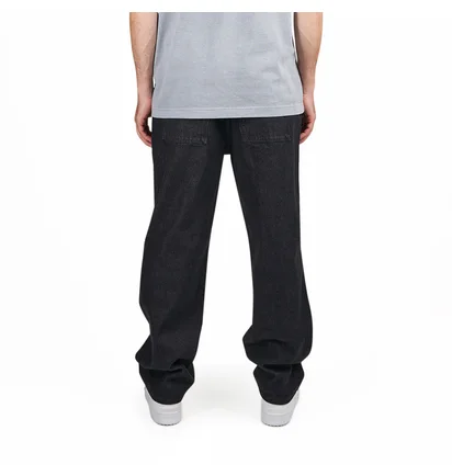Dime Relaxed Denim Pants (Schwarz)