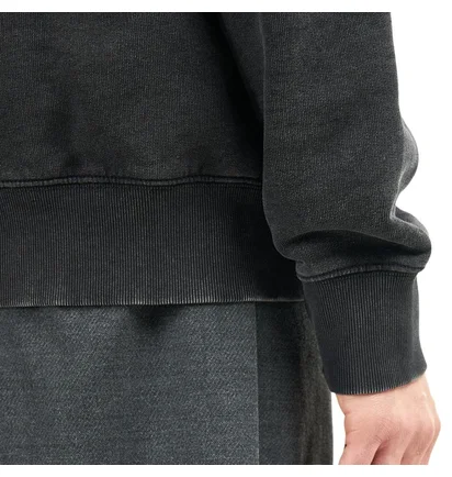 Carhartt WIP Hooded Mosby Script Sweatshirt (Schwarz)