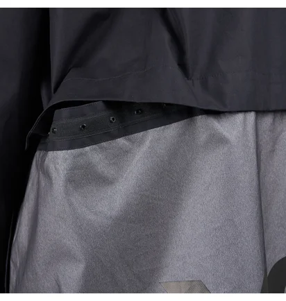 Y-3 Reversible Long Jacket (Schwarz)