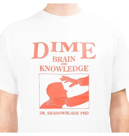 Dime Evan T-Shirt (Weiß / Rot)