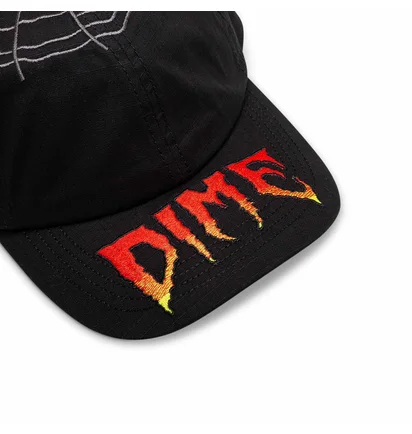 Dime Spider Low Pro Cap (Schwarz)