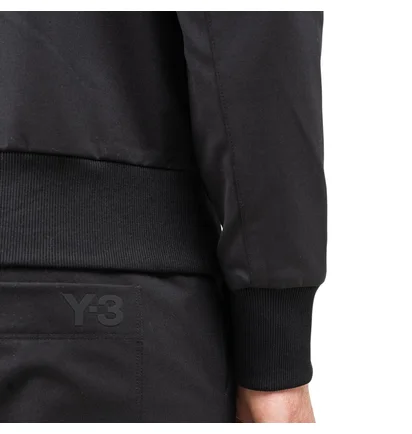 adidas Y-3 Refined Wool Strech Track Jacket (Schwarz)