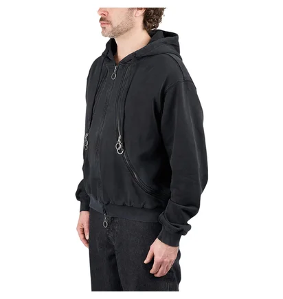 Fucking Awesome Zippers Hoodie (Schwarz)