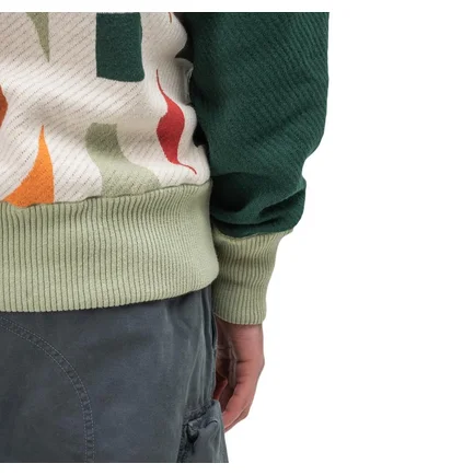 Aimé Leon Dore Blown Print Knit Sweater (Multi)