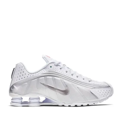 Nike Shox R4 (Weiß / Silber)
