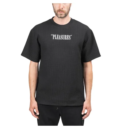 Pleasures Visions Waffle Knit Shirt (Schwarz)