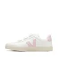 Veja WMNS Recife Logo Chromefree Leather (Weiss / Pink)