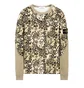 Stone Island Alligator Camo Sweat Shirt (Beige)