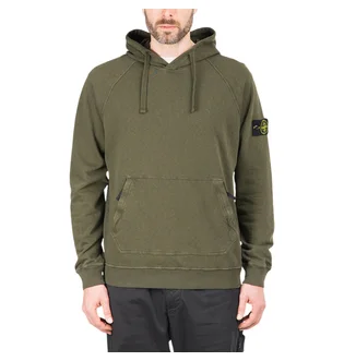 Stone Island Patch Hoodie (Khaki)