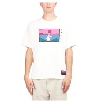 by Parra No Trespassing T-Shirt (Beige)