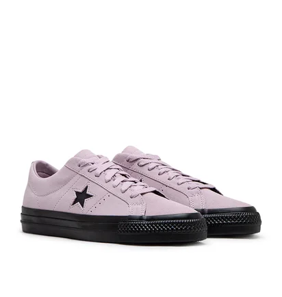 Converse One Star Pro Classic Suede (Rosa / Grau)