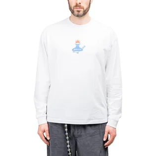 Brain Dead Man-Machine Longsleeve (Weiß)