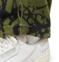 Dime Tree Print Fleece Pants (Olive / Schwarz)