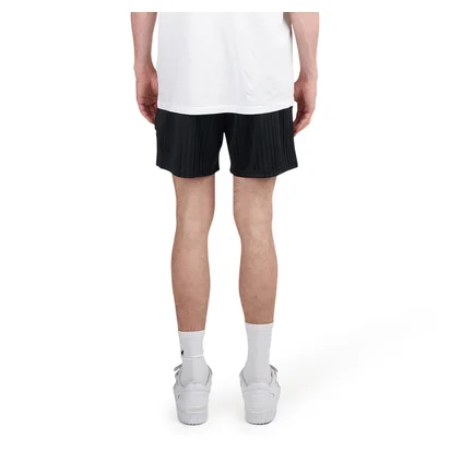 adidas Juventus Icon Shorts (Schwarz / Weiß / Gold)