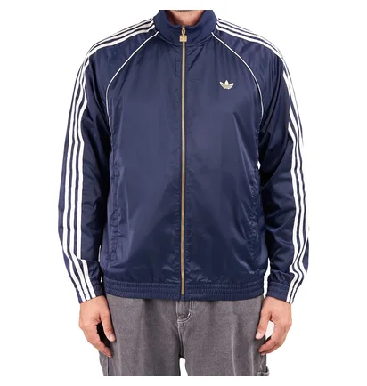 adidas Track Top (Blau / Gold)