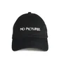 NASASEASONS Cap 'No Pictures' (Schwarz / Weiß)