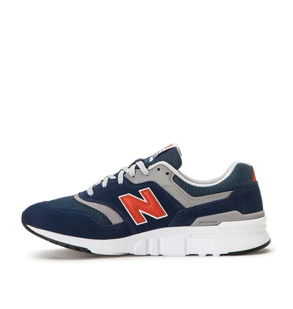 New Balance CM997 HAY (Navy / Grau / Rot)