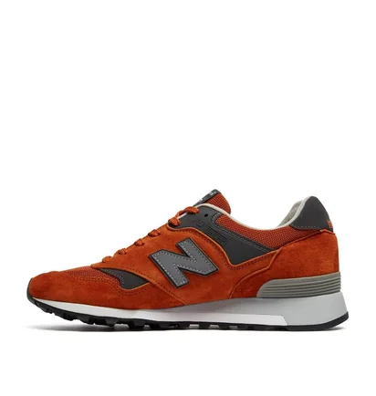 New Balance M577 ORG 'Made in England' (Orange / Grau)