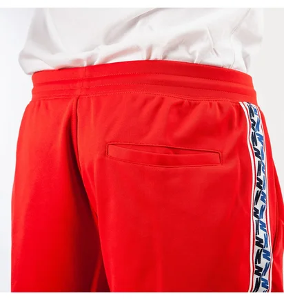 Nike NSW Taped Poly Shorts (Rot / Weiß)