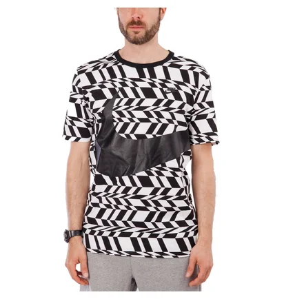 Nike Sportswear T-Shirt (Weiß / Schwarz)