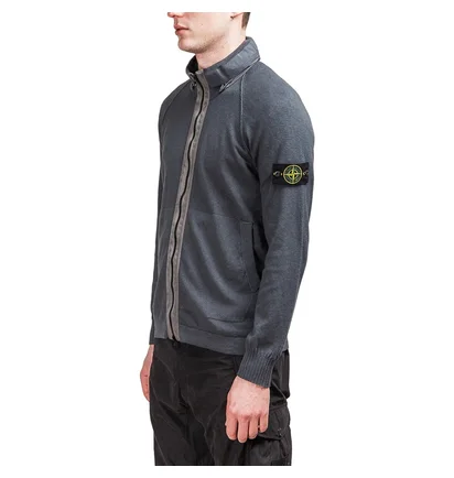 Stone Island Cardigan (Grau)