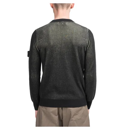 Stone Island Shadow Project Two Colour Crewneck (Schwarz)