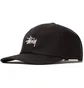 Stüssy SU19 Stock Low Pro Cap (Schwarz)