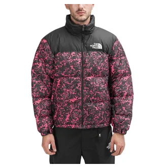 The North Face M 1996 Retro Nuptse Jacket (Rosa / Rot / Schwarz)