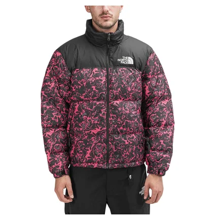 The North Face M 1996 Retro Nuptse Jacket (Rosa / Rot / Schwarz)