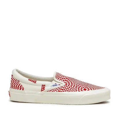 Vans Vault UA OG Classic Slip-On LX (Weiß / Rot)