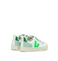 Veja Kids V-10 Velcro Chromefree (Weiß / Grün)