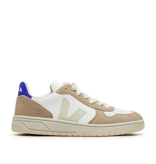 Veja V-10 Chromefree Leather (Weiß / Beige)